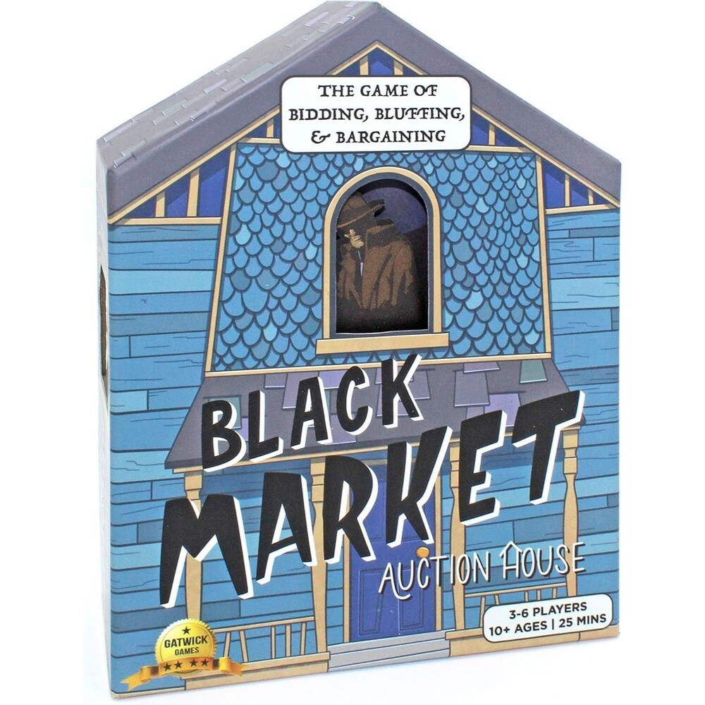 BLACK MARKET BY GATWICK GAMES A GAME OF STRATEGY BIDDING, BLUFFING & BARGAINING